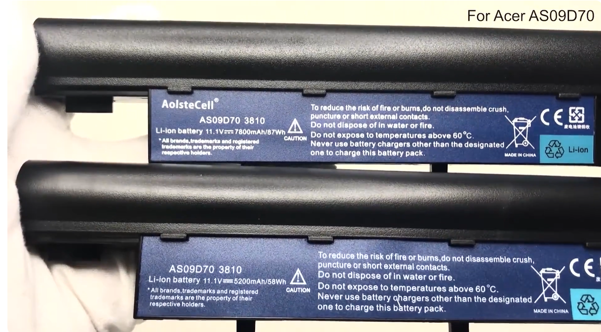 Battery for Acer Aspire 3810T-353G25N