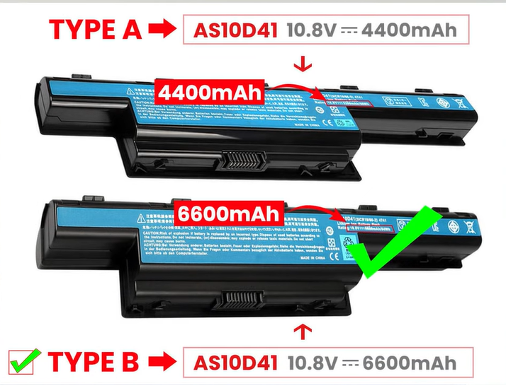 Battery for Acer Aspire 4750-6495